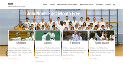 Desktop Screenshot of leicesterkarate.net